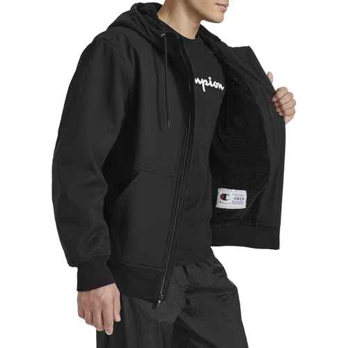 Champion mens Sherpa Lined Hoodie
