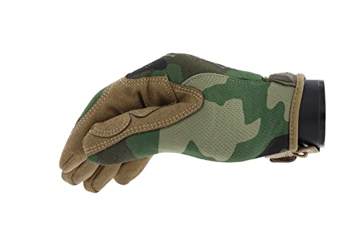 Mechanix Wear - Original Woodland Camo Tactical Gloves (Small, Camouflage)