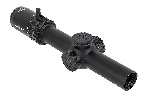 Primary Arms SLX 1-6x24 SFP Rifle Scope Gen IV - Illuminated ACSS Aurora 7.62x39/.300 BLK Yard Reticle & Deluxe 30mm Scope Mount Bundle