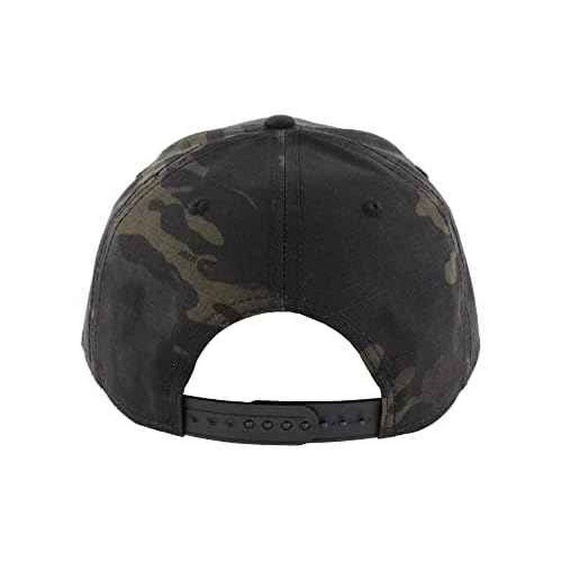 Jeep Officially Licensed Black Camo Hat | Structured Snapback Cap for Men | Ripstop Fabric
