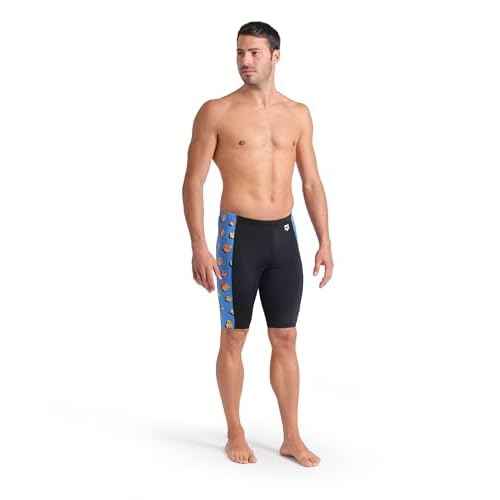 ARENA Men's Performance Ducks Swim Jammer Athletic Swimwear Professional Training Suit