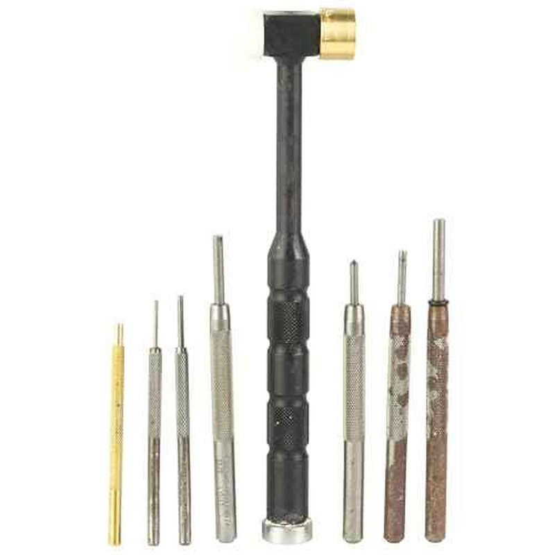 Lyman Deluxe Hammer and Punch Set, Black