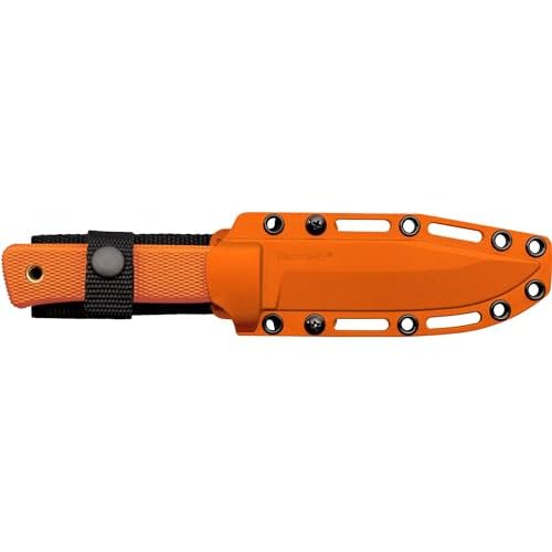 Cold Steel SRK-C SK5 ORANGE HANDLE + SHEATH/BLACK BLADE