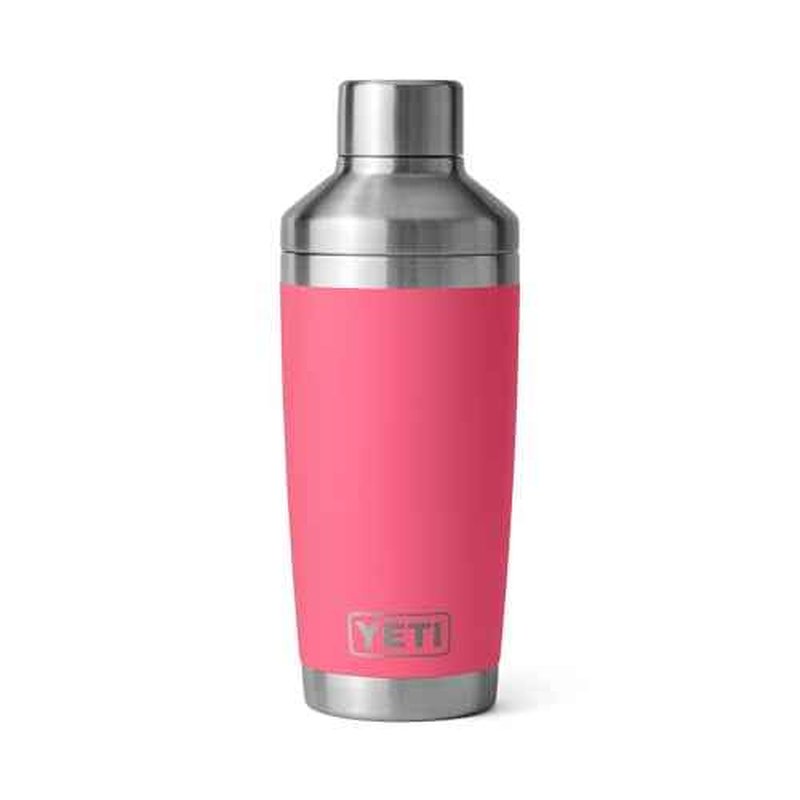 YETI Rambler 20 oz Cocktail Shaker, Stainless Steel, Vacuum Insulated, Tropical Pink