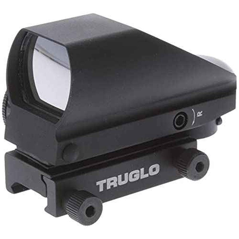 TRUGLO Tru-Brite 34mm x 24mm Hunting Shooting Durable Lightweight Compact Parallax Free Waterproof Shock Resistant Adjustable Red/Green Dual-Color Dot Sight | Battery Included