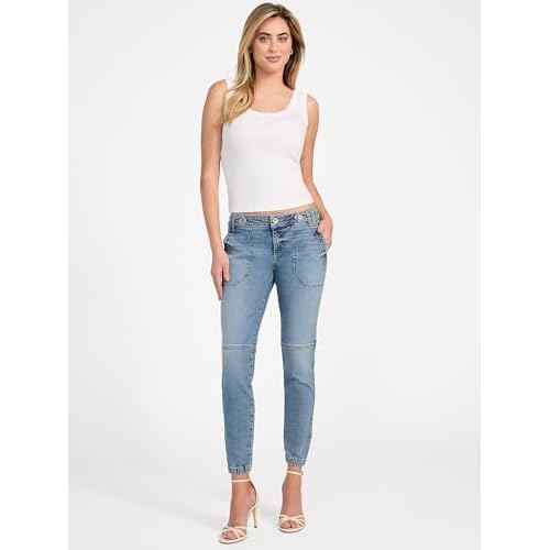 GUESS Women's Eco Cadet Denim Jogger