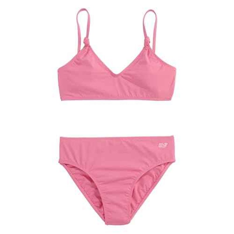 vineyard vines Girls Knot Bikini