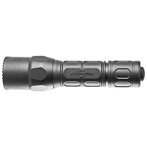 SureFire G2X Pro 600 Lumen Tactical EDC Flashlight Bundle with 2 Extra CR123A Batteries and Lightjunction Battery Case (Black)