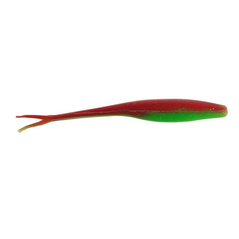 Berkley GAOJS5-NCH Gulp Alive Jerk Shad, Nuclear Chicken Glow, 5in - Pint 4x7