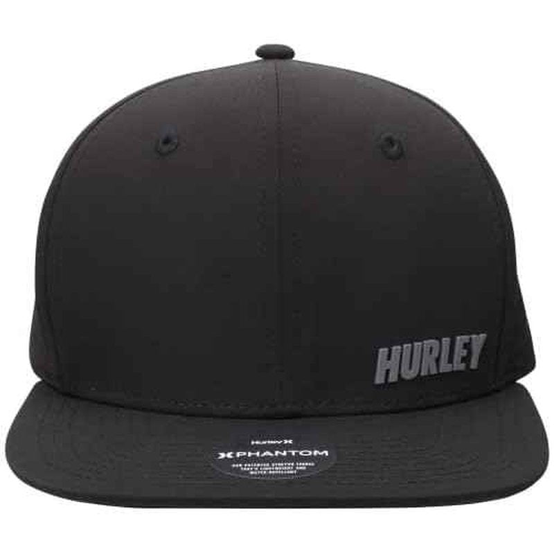 Hurley Men's Hat - Snapback Flat Brim Baseball Cap