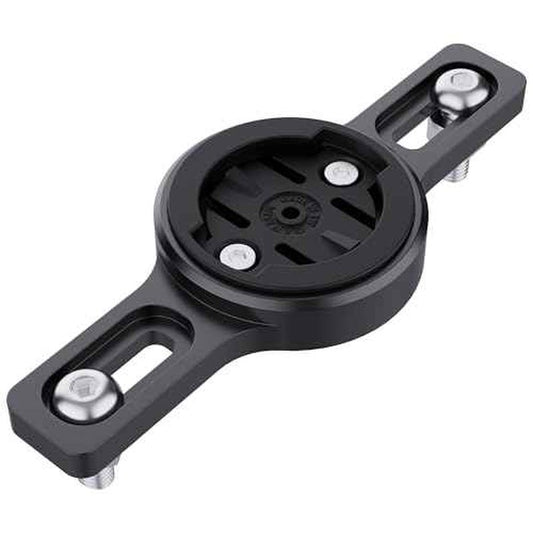 DDJ Bike Cargo Rack Mount, Compatible with Garmin Varia RTL515, RTL510, RVR315, Magene L508, for (60-85mm) 2.36-3.34 Inch Bicycle Rear Racks, Made of Durable Steel and ABS, with Installation Tools