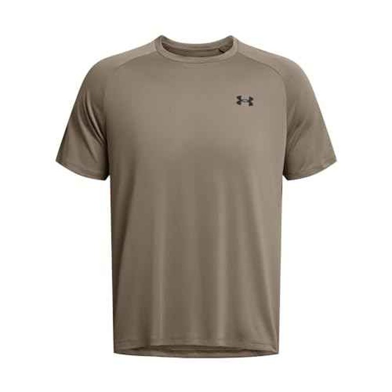 Under Armour Men's Tech 2.0 Short-Sleeve T-Shirt, (200) Taupe Dusk / / Black, X-Large Tall