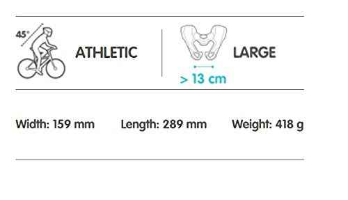 Selle Royal A3 Scientia Athletic Saddle Black, Large