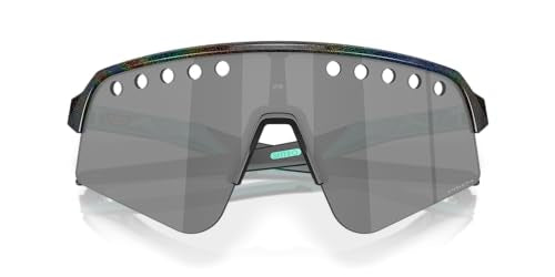 Oakley Men's Oo9465 Sutro Lite Sweep Rectangular Sunglasses, Team USA Matte Navy/Prizm Ruby, 39 mm