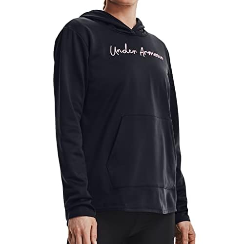 Under Armour Women's Fleece Script Hoodie Pullover