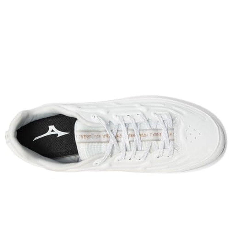 Mizuno Men's Ambition 3 Low TPU Baseball Cleats, White, 12
