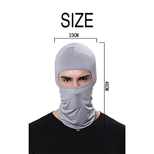 Balaclava Face Mask, Summer Cooling Neck Gaiter, UV Protector Motorcycle Ski Scarf for Men/Women