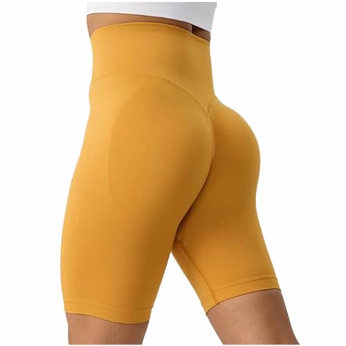 Gcvizuso Womens Biker Shorts Shorts for Women High Waisted Workout Yoga Pant Plus Size Gym Biker Short Athletic Tummy Control Solid Leggings Today Clearance