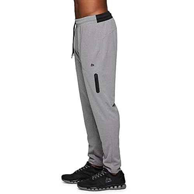 RBX Active Men's Athletic Performance Quick Dry Breathable Tapered Jogger Sweatpant with Pockets