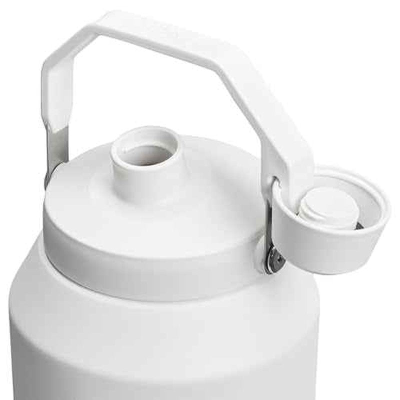Stanley IceFlow Fast Flow Jug with Handle 96 oz | Twist On Angled Spout Lid | Leakproof for Travel and Sports | Insulated Stainless Steel | BPA-Free | Frost 2.0