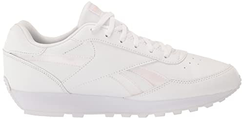 Reebok Women's Rewind Run Sneaker, White/Porcelain Pink, 7.5