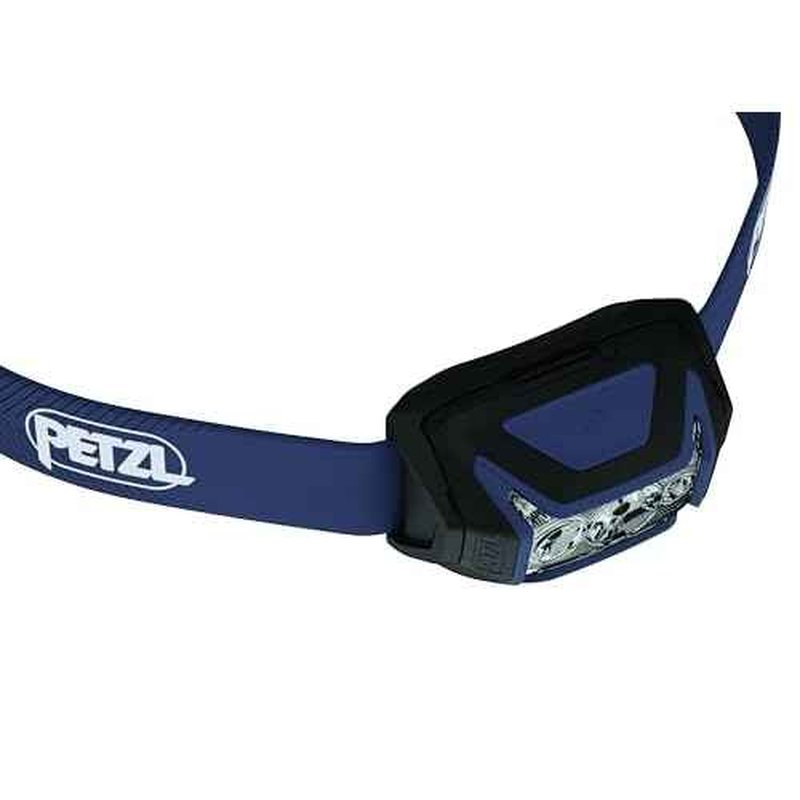 PETZL ACTIK Headlamp - Powerful 450 Lumen Light with Red Lighting, for Hiking, Climbing, Running, and Camping - Black