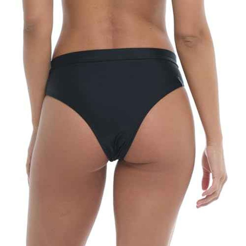 Body Glove Women's Standard Smoothies Marlee High Waist Solid Bikini Bottom Swimsuit
