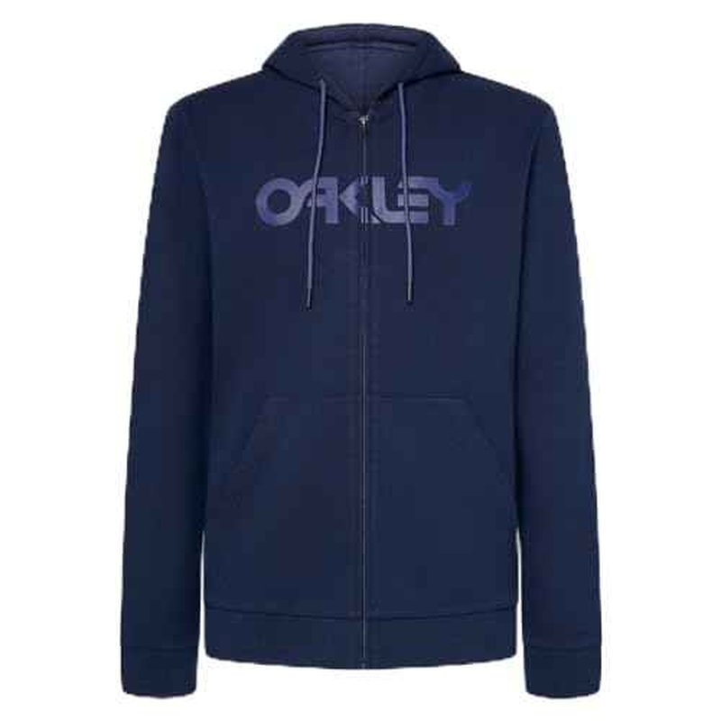 Oakley Teddy Full Zip Hoddie Blue