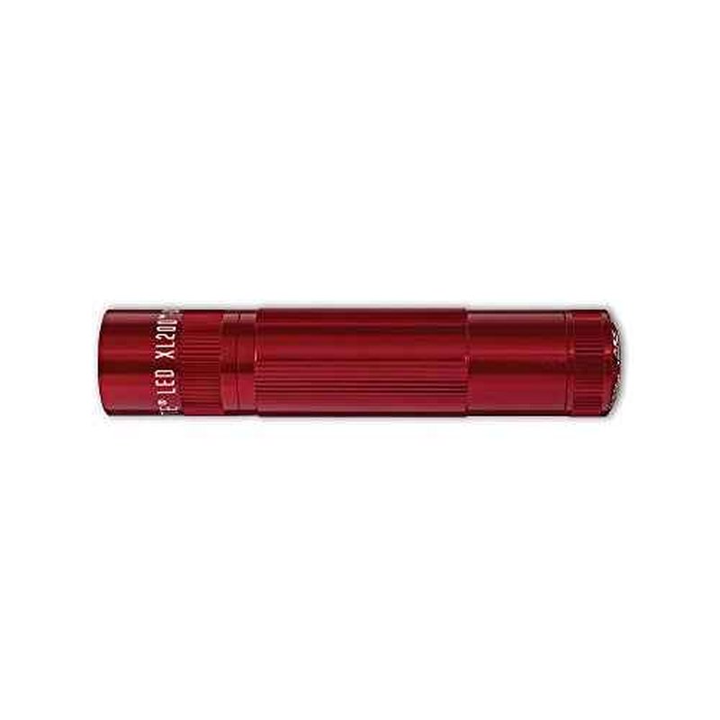 Maglite XL200 LED 3-Cell AAA Flashlight, Red