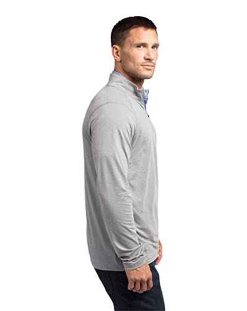 TravisMathew Men's Yanks 2.0 Jacket, Heather Monument, Small