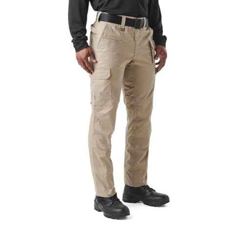 5.11 Tactical Men's ABR Pro Pants, Straight Fit, 9 Pockets, Comfort Waist, Style 74512, Khaki (New), 40W x 36L