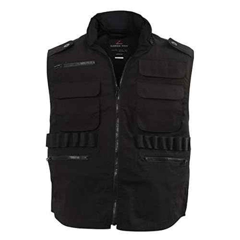 Rothco Ranger Vest (US, Alpha, 3X-Large, Regular, Regular, Black)