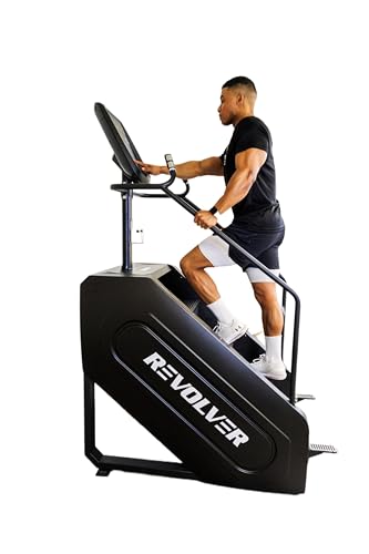 The Revolver Pro StairMonster - Cardio Equipment for Gym and Home Workout - Body Fitness Stair Climber for Stepper Exercise