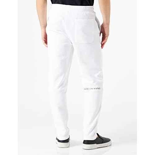 Armani Exchange Men's Logo Organic Cotton Sweatpants