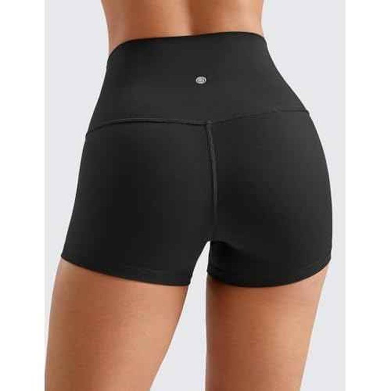 CRZ YOGA Butterluxe Biker Shorts 2.5"- High Waisted Yoga Workout Spandex Womens Running Volleyball Booty