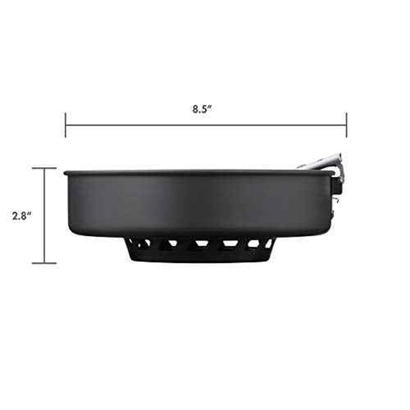 MSR WindBurner 8-Inch Ceramic Nonstick Camping and Backpacking Skillet