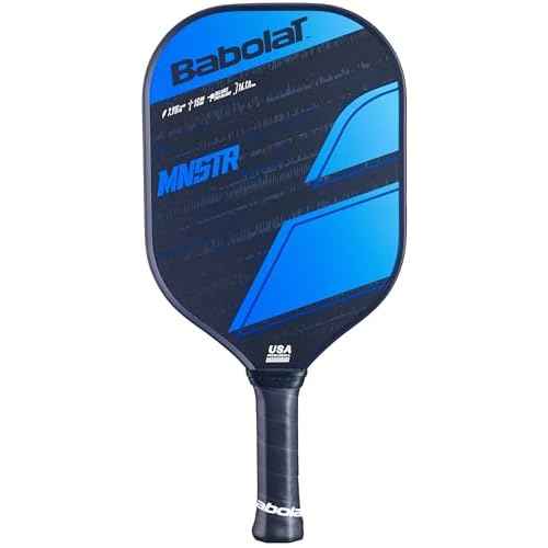 Babolat MNSTR Pickleball Paddle (Black/Blue)
