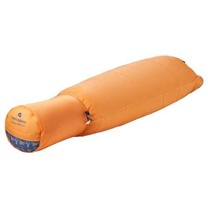 Retrospec Dream 25 Kids Sleeping Bag for Camping - Mummy Style, Water-Resistant, Lightweight 3lbs 3oz, Adjustable Length, Draft Collar, 25¡ÆF Rating