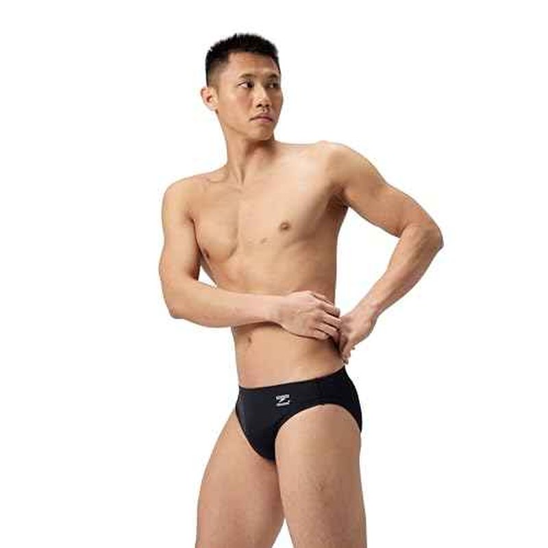 Speedo Men's Swimsuit Brief 2" Outseam Endurance+ Solid Adult Club Training