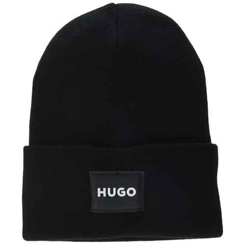 HUGO Men's Saretty Knit Cuffed Beanie