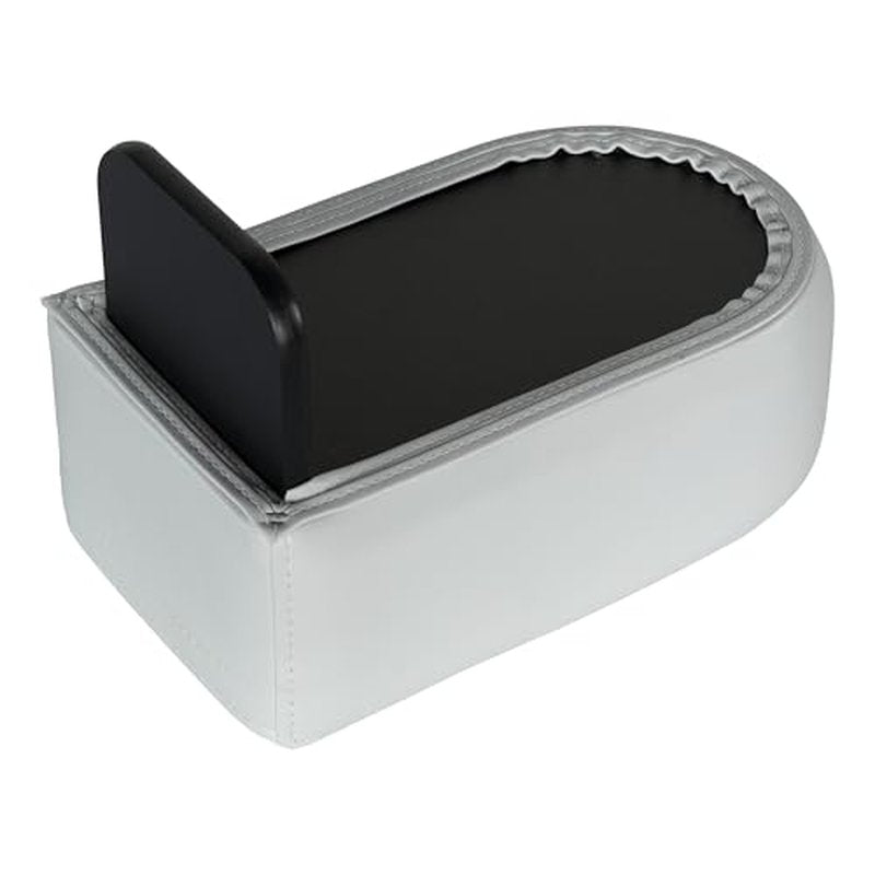 Lippert Sunset Collection Pontoon Cup Holders, Portable, Durable Marine Grade Construction, Holds Two Beverages, Durable Vinyl, Stainless Steel,13.5" L x 6.5" W x 5.5" H - 2024049110