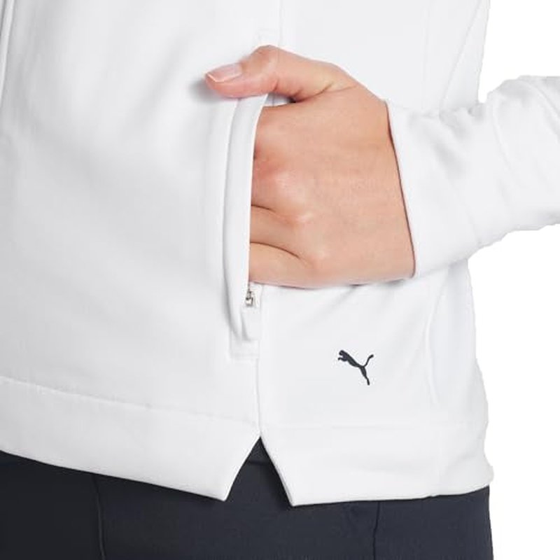 PUMA womens Cloudspun Heather Full Zip Jacket