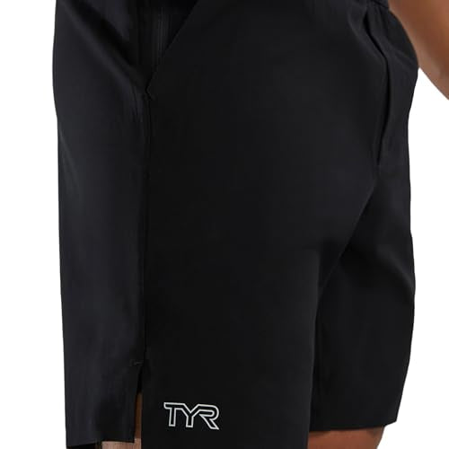 TYR Men's Athletic Performance Workout Lined Short 9"