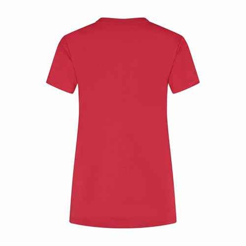 PUMA Scuderia Ferrari F1 Women's Tshirt with Large Scudetto Shield Logo - Red