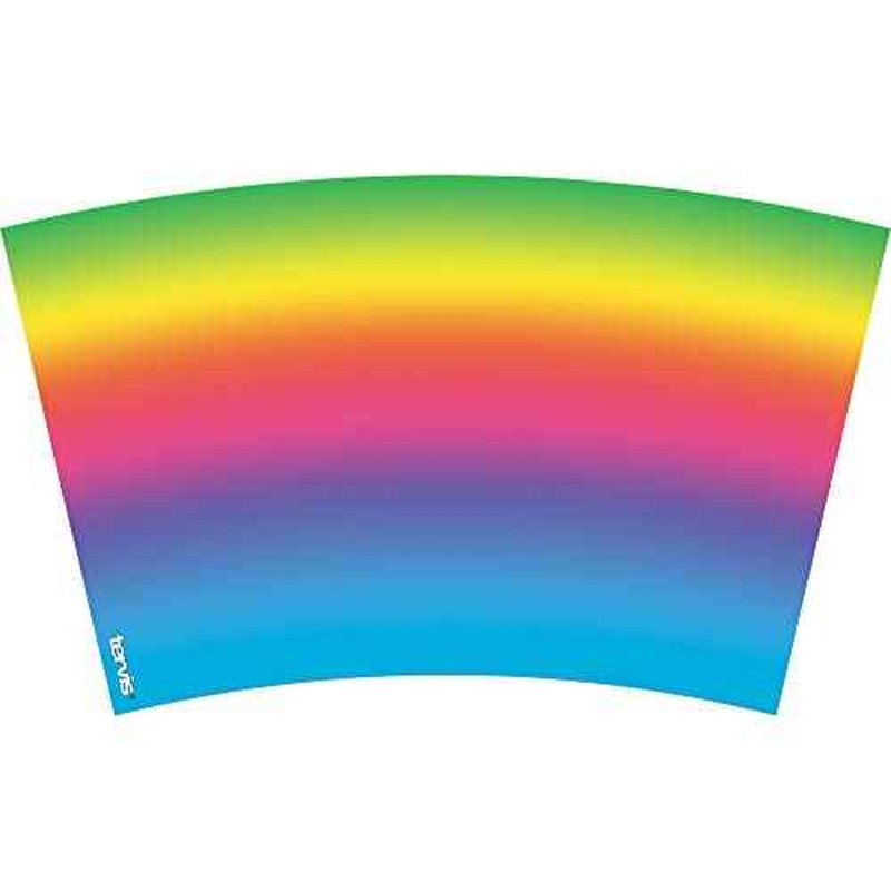 Tervis Rainbow Flavor Ombre Made in USA Double Walled Insulated Tumbler Travel Cup Keeps Drinks Cold & Hot, 16oz, Classic