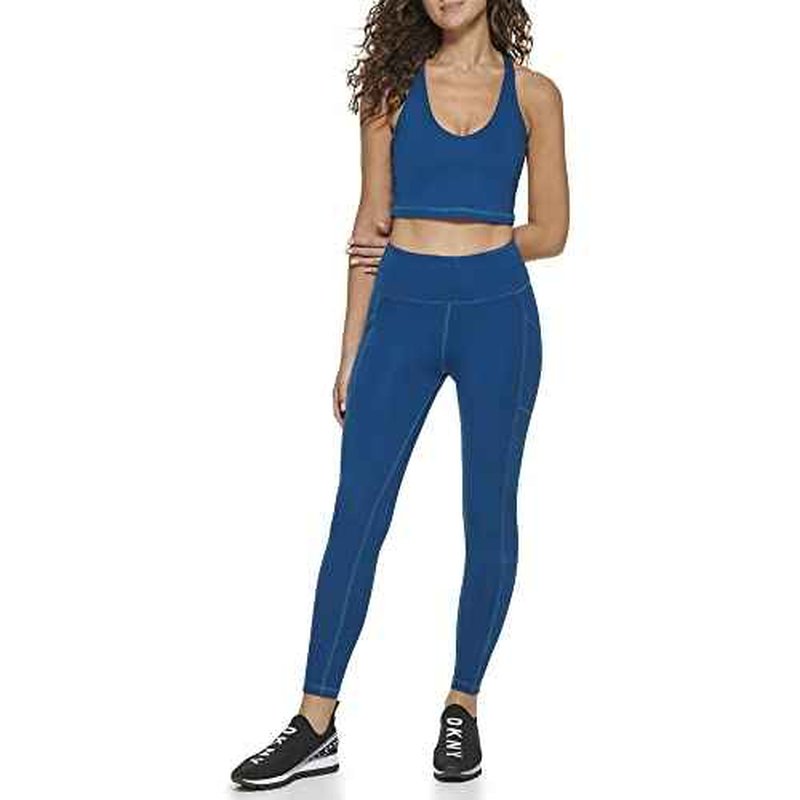 DKNY Womens Sport Tight,Poseidon,M