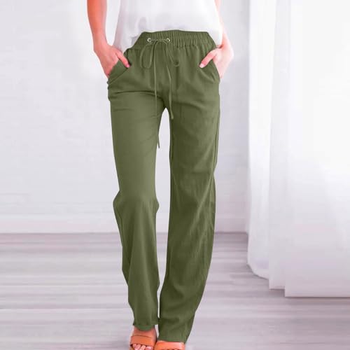 Prime of Day Deals Today 2024, Prime of Day 2024, Linen Pants Women, Womens Linen Pants, Drawstring Pants Women, Women Summer Pants, Womens Summer Pants Lightweight Casual