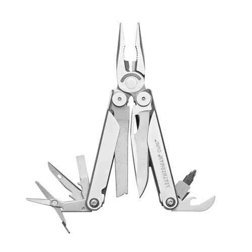 LEATHERMAN, Curl Multitool, Stainless Steel Everyday Tool, with Nylon Sheath