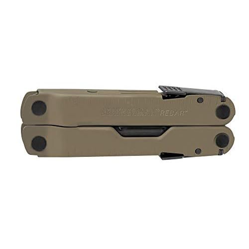 LEATHERMAN, Rebar Multitool with Premium Replaceable Wire Cutters and Saw, Coyote Tan