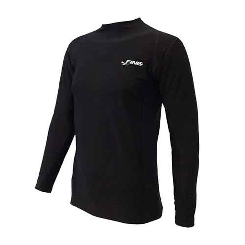 FINIS Thermal Swim Shirt - Heat-Retaining BiPoly Fabric - UPF 50 & Up UV Protection - Chlorine Resistant - Youth